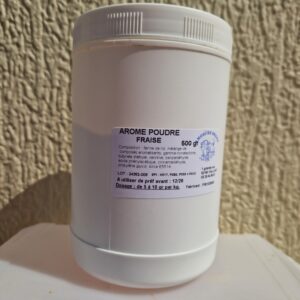 arôme poudre fraise