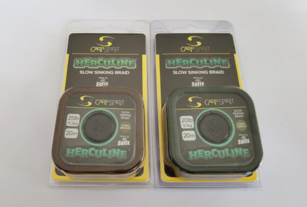 Tresse Bas De Ligne CARP SPIRIT RE-ACTION - Camo Brown 6.8 Kg - 20 M - Pour Pêche à La Carpe